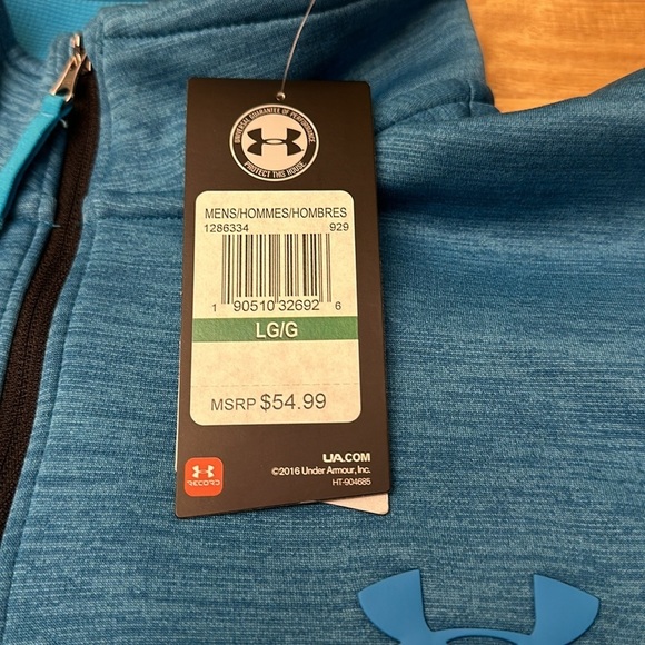 UNDER ARMOUR  ⭐️mens coldgear 1/4zip sweatshirt fleece - Picture 6 of 7